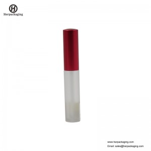 HCL302 Clear Plastic Пустые пробирки для блеска для губ для цветных косметических средств.