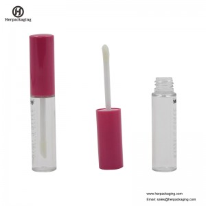 HCL310 Clear Plastic Пустые пробирки для блеска для губ для цветных косметических средств.